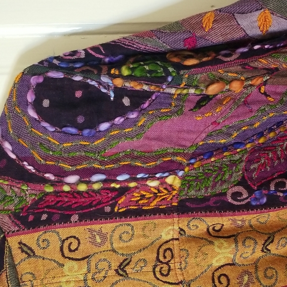 Soft surroundings embroidered jacket - Picture 10 of 13